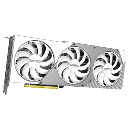 INNO3D NVIDIA GeForce RTX 5070 Ti X3 OC White 16GB GDDR7 Gaming Graphics Card (Triple Fan, 2 Slot, White, Reflex 2 RTX AI DLSS4) Bild 6