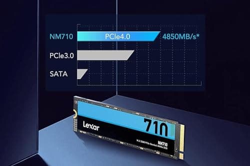Lexar SSD M.2 1TB NM710 PCIe Gen4x4 NVMe Bild 8