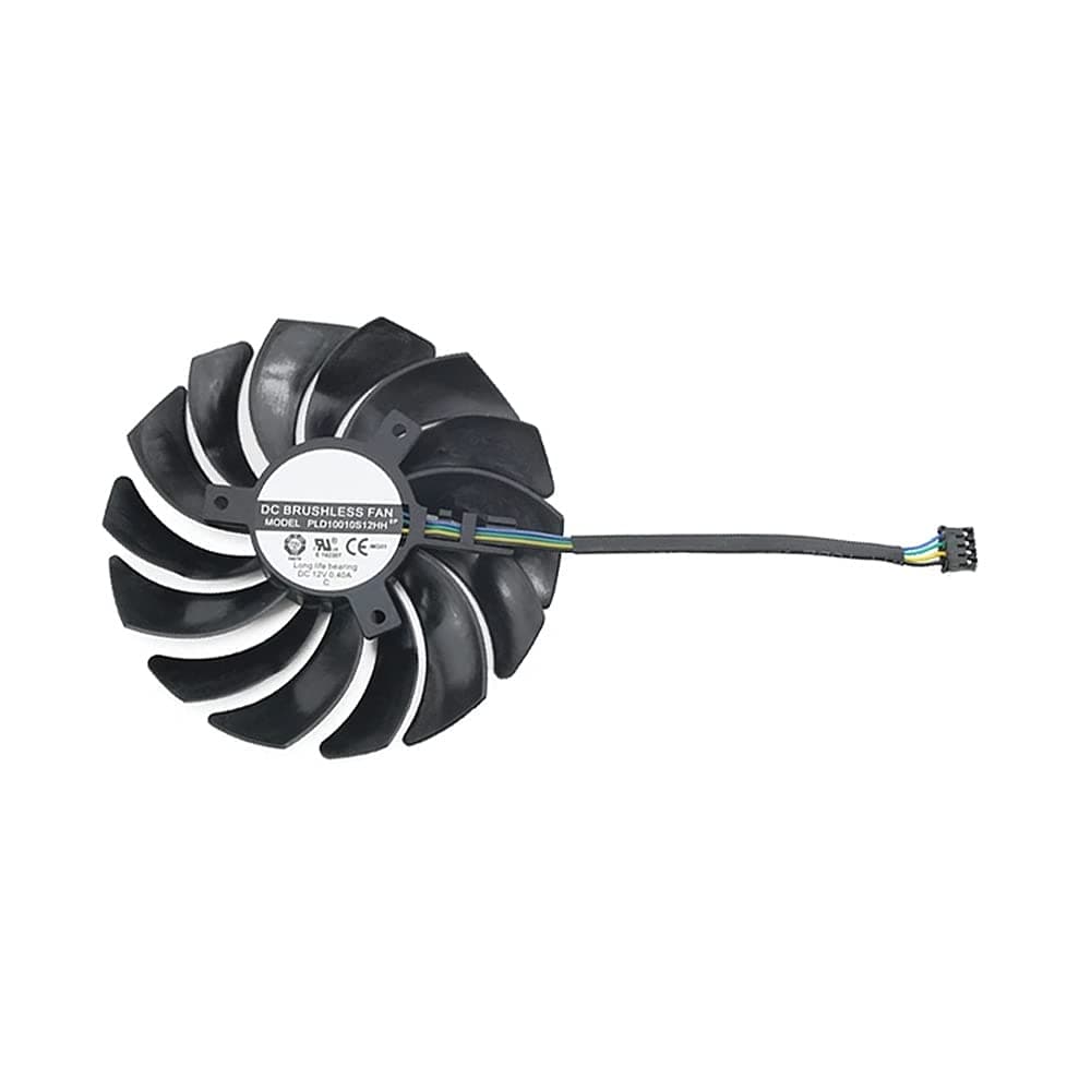 PLD10010S12HH 95mm Grafikkarten Lüfter Kompatibel mit MSI RTX 3070 RTX 3060 Ti VENTUS 2X Leiser Kühler Lüfter (B) Bild 3