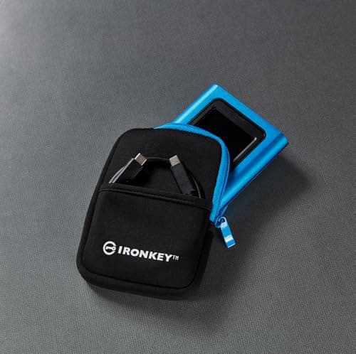 Kingston IronKey Vault Privacy 80 - Externe SSD - FIPS 197-zertifiziert mit XTS-AES-256-Bit-Verschlüsselung- Up to 250MB/s beim Lesen, 250MB/s beim Schreiben - IKVP80ES/960G Bild 7