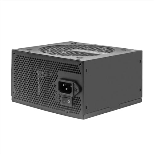 Nuwo Striker 550 W ATX-Netzteil für PC Gaming 550 Watt 80+ Bronze, DC zu DC, leiser Lüfter 120 mm, aktiver PFC Bild 2