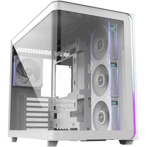 Fortron FSP GEH Midi M580 WP ATX/M-ATX/M-ITX/ARGB o.N. White Retail