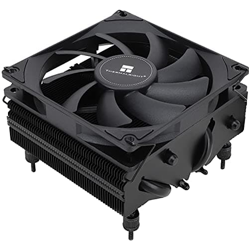 Thermalright TR AXP90-X53 schwarz Low Profile CPU-Luftkühler, 53mm Höhe, TL-9015B Slin PWM Lüfter, AGHP Technologie, für AMD AM4/AM5 Intel 1700/115X/1200/1851 53mm AXP90 X53 BLACK Bild 2