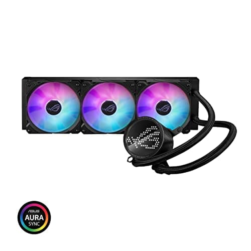 ASUS ROG Ryuo III 360 RGB All-in-One-Flüssig-CPU-Kühler (3x adressierbare 120 mm Radiatorlüfter, Anime Matrix-LED-Anzeige, kompatibel mit Intel LGA 1700, 115x, 1200 & AM4, AM5-Sockel) Bild 4