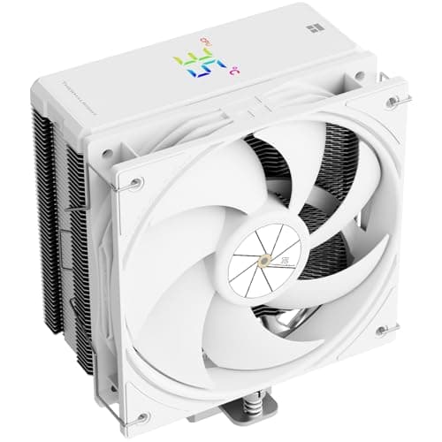 TR Assassin X 120R, 120mm PWM Silent CPU-Lüfter, 4th AGHP Technologie, Unterstützung Intel lga1700/1851/1150/1151/1200, AMD /AM4/AM5 AX120R D WHITE Bild 2
