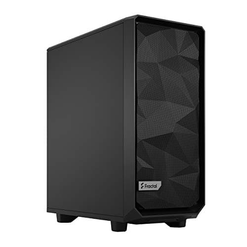 Fractal Design Meshify 2 Compact Black ATX Flexible High-Airflow Mid Tower Computer Case Black Solid Bild 2