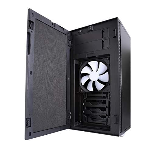 Fractal Design Define R5 Mid-Tower Gehäuse – Schalldämmung, Flexibles Design, USB 3.0 Frontanschlüsse, Schwarz schwarz Black Pearl Bild 6