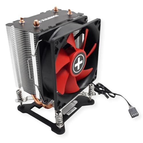 Xilence I402 Intel Tower CPU Luft Kühler, LGA 1150/1151/1155/1156/1700/1200, 130W TDP, leiser 92mm PWM Lüfter, einfache Montage, für moderate Kühlanforderungen im Office, Home und Gaming, silber Bild 6