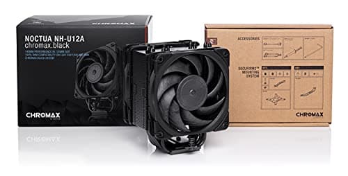 Noctua NH-U12A chromax.black, 120mm Single-Tower CPU-Kühler (Schwarz) Bild 8
