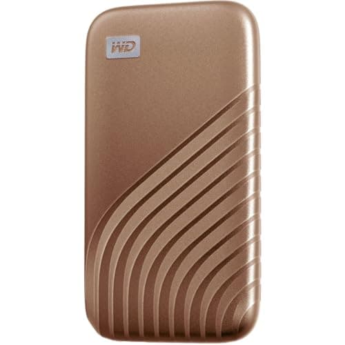 WD My Passport SSD 2 TB mobiler SSD Speicher (NVMe-Technologie, USB-C und USB 3.2 Gen-2 kompatibel, Lesen 1050 MB/s, Schreiben 1000 MB/s) Rose Gold Bild 8