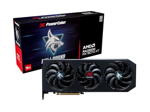 PowerColor Hellhound Radeon RX 9070 XT 16GB GDDR6 - RX9070XT 16G-L/OC