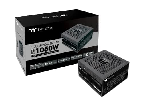 Thermaltake Toughpower PF3 1050W Gen 5 | ATX 3.0 | PCIe Gen 5 Ready | Smart Zero Fan | 80 Plus Platinum | Fully Modular Bild 2