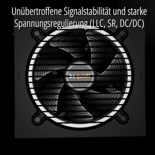 be quiet! Pure Power 12 M 650W, ATX 3.1 und PCIe 5.1 kompatibel, 80 Plus Gold, moduleres Netzteil, 12V-2x6-Kabel inkludiert, 120mm be quiet! Lüfter, BN342 Bild 8