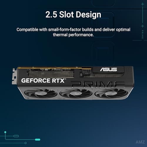 ASUS Prime GeForce RTX 5050 8GB GDDR6 OC Edition Gaming Grafikkarte (NVIDIA Blackwell Architektur und DLSS 4, 2,5-Slot Design, SSF, PCIe 5.0, 3X DisplayPort 2.1b, 1x HDMI 2.1b) Bild 4
