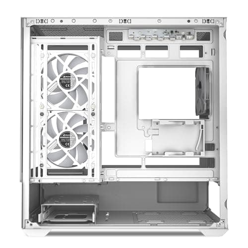 Sharkoon Mk6 Rgb Midi Tower Nero (mk6 Rgb White Matx [wei??]) Bild 8