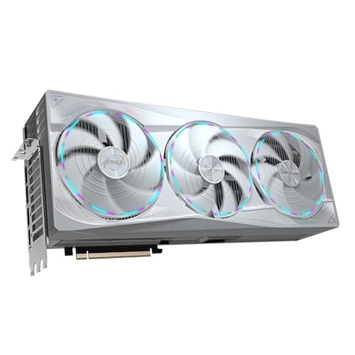 Gigabyte AORUS GeForce RTX 5090 Master Ice 32G Grafikkarte - 32 GB GDDR7, 512 Bit, PCI-E 5.0, 2655MHz Kernfrequenz, 3 x DP 2.1a, 1 x HDMI 2.1b, NVIDIA DLSS 4, GV-N5090AORUSM ICE-32GD Bild 6