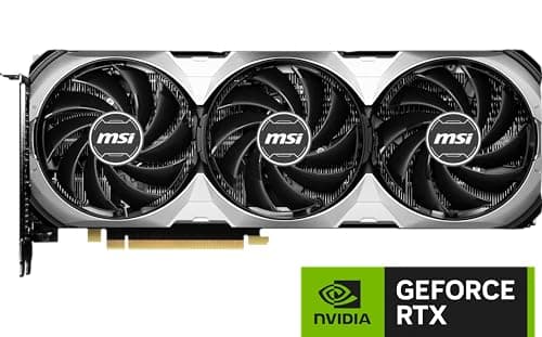 MSI Gaming RTX 4070 Super 12G Ventus 3X OC Grafikkarte (NVIDIA RTX 4070 Super, 192-Bit, Extreme Clock:2520MHz, 12GB GDRR6X 21Gbps, HDMI/DP, Ada Lovelace Architecture) Bild 4