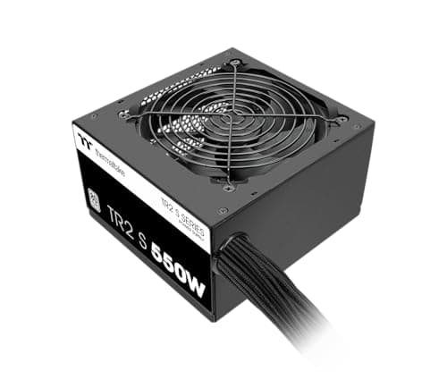 Thermaltake TR2 S 550W | Non Modular | 80 Plus | EU | All Flat Cables | Leiser Betrieb | Hydraulisch gelagerter Lüfter Bild 2