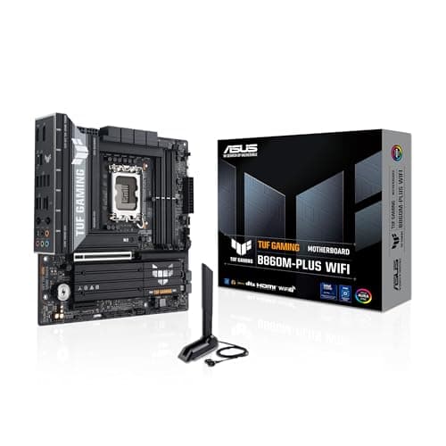ASUS TUF Gaming B660M-PLUS WiFi Mainboard Sockel Intel LGA 1700 (Intel B660, mATX, DDR5 Speicher, Dual PCIe 4.0 M.2 Slots, Intel WiFi 6, Aura Sync) M-Plus WiFi TUF B660 Bild 2