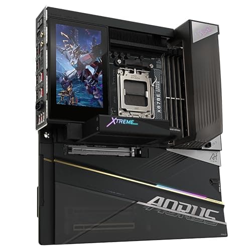 GIGABYTE X870E AORUS Xtreme X3D AI TOP Mainboard - Unterstützt AMD Ryzen 9000 Serie CPUs, 24+2+2-Phasen-VRM, bis zu 9000MHz DDR5 (O.C.), 2xPCIe 5.0 M.2 + 3xPCIe 4.0 M.2, Wi-Fi 7, 10GbE LAN, USB 4 Bild 8