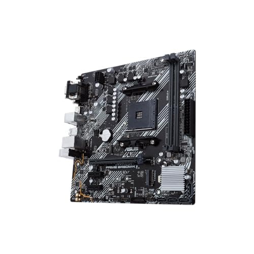 Asus Prime B450M-K II Mainboard Sockel AM4 (mATX, AMD Ryzen, DDR4-Speicher, M.2, SATA 6Gbit/s, USB 3.1 Gen 2 Typ-A) Bild 8