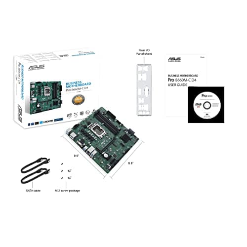ASUS ProArt B660-CREATOR D4 Mainboard Sockel Intel LGA 1700 (Intel B660, ATX, DDR4 Speicher, PCIe 5.0, 2X M.2, USB-C DisplayPort) Bild 7