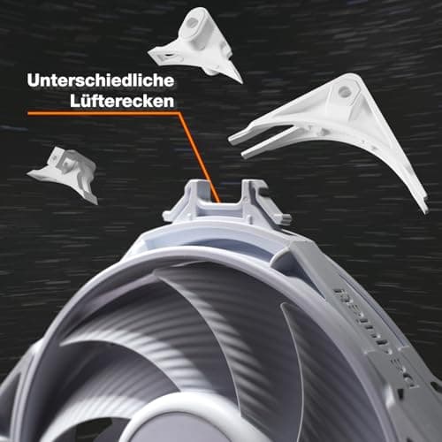 be quiet! Silent Wings Pro 4 120mm PWM White Lüfter, optimierte Lüfterblätter, hohe Performance, 6-Pol-Lüftermotor, Fluid-Dynamic-Lager, BL118 Bild 8