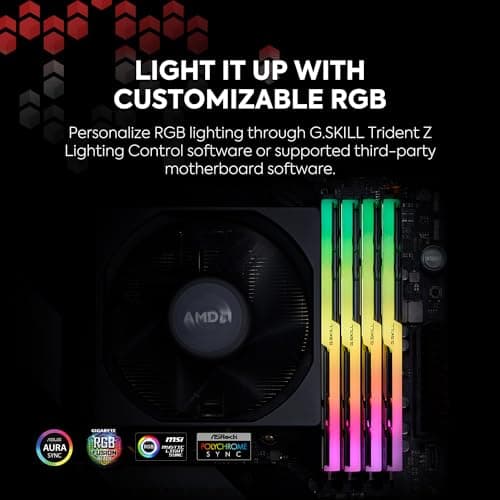 G.SKILL 32GB Trident Z Neo DDR4 3600MHz PC4-28800 CL18 RGB Dual Channel Kit (2X 16GB) Bild 6