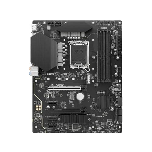 for Z790-S01 Motherboard Unterstützung I9-14900KF I7-13700 I5-12400F 13600 I3-12100 CPU DDR5 6600MHz LGA 1700 NVME M.2 PCIe 4,0 for MSI, Replacement Part Bild 2
