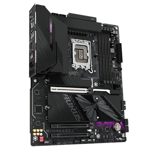 GIGABYTE Z890 AORUS Elite WIFI7 Plus Mainboard – Unterstützt Intel Core Ultra (Serie 2) CPUs, 16+1+2-Phasen-VRM, bis zu 9466 MHz DDR5 (OC), 1× PCIe 5.0 + 3× PCIe 4.0, Wi-Fi 7, 5-GbE-LAN, USB 4 Bild 6