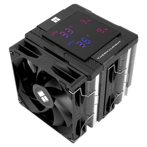 TR Peerless Assassin 120 Digital Black – CPU-Kühler für Computer mit 6 Wärmerohren, für AM4/AM5, Intel LGA1700/1851/1150/1151/1200
