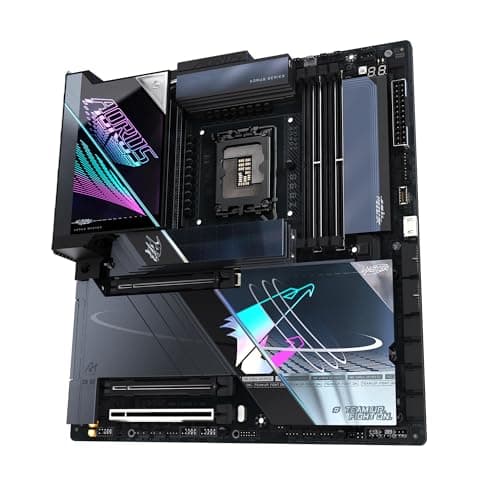 GIGABYTE Z890 AORUS Master AI TOP Motherboard - Unterstützt Intel Core Ultra (Serie 2) CPUs, 20+1+2 Phasen VRM, bis zu 9500MHz DDR5 (OC), PCIe 5.0 M.2, Wi-Fi 7, Thunderbolt 4 Bild 8