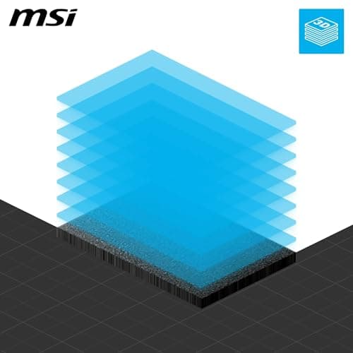 MSI SPATIUM M560 SSD 2 TB – PCIe 5.0 NVMe M.2 interne SSD, 10.300 MB/s Lesen & 8.700 MB/s Schreiben, 3D NAND, integrierte Datensicherheit, Center – 1200 TBW Bild 6