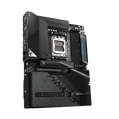 GIGABYTE X870 AORUS Stealth AMD AM5 ATX Motherboard, unterstützt AMD Ryzen 9000/8000/7000 Serie, DDR5, 16+2+2 Power Phase, 4X M.2, PCIe 5.0, USB4, WIFI7, 5 GbE, PCIe EZ-Latch Plus, 5 Jahre Garantie Bild 6