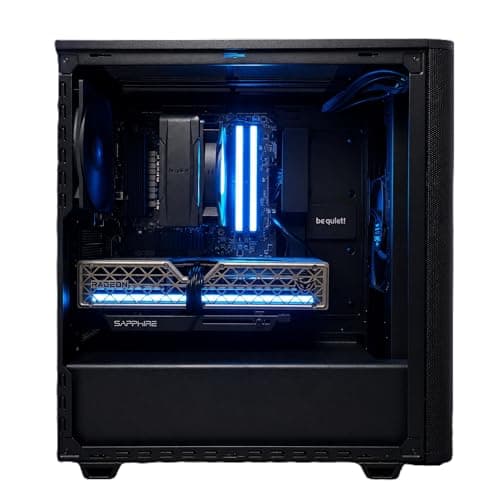 “Echelon One” Gaming PC | AMD Ryzen 5 7500X3D | Sapphire Nitro+ RX 9060 XT 16 GB | Corsair 32 GB DDR5 RAM | Samsung 1 TB SSD | MSI PRO B850 Wi-Fi | be Quiet! 650 W Gold Bild 6