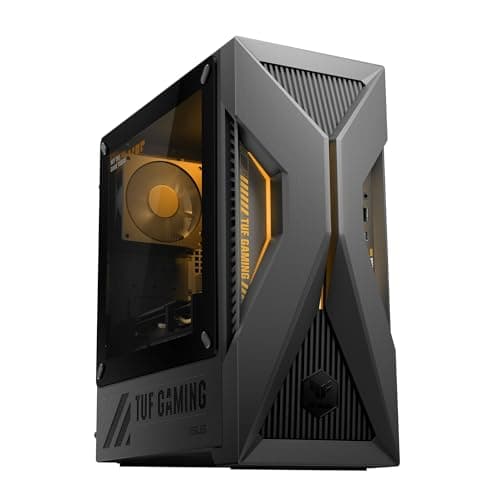 ASUS Tower | TUF Gaming TM500 | Solar Eclipse Gray | AMD Ryzen 5 220 | RAM: 128GB | SSD: 16TB | NVIDIA RTX 5060 | Sichtfenster | LED-Beleuchtung | Windows 11 Pro TUF Gaming TM500 | R5 220 16000 GB 128 GB NVIDIA GeForce RTX 5060 Windows 11 Pro Bild 2
