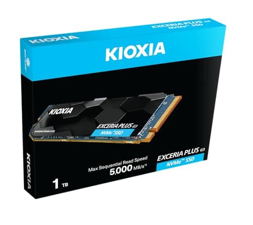KIOXIA Exceria Plus G3 1TB Disco SSD 5000MB/S NVMe PCIe 4.0 M.2 Gen4