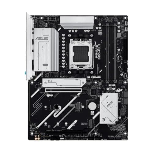 ASUS Prime B850-PLUS Mainboard AMD B850 ATX, DDR5, PCIe 5.0, DREI M.2-Steckplätze, Realtek 2,5 GB Ethernet, DisplayPort, HDMI, USB 10 Gbit/s Typ-A und Typ-C hinten, BIOS Flashback, Aura Sync Bild 4