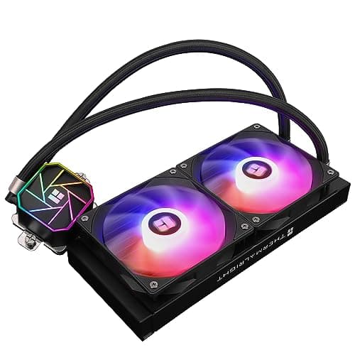Thermalright TR AQUA ELITE 240 V3 CPU-Flüssigkeitskühler,240mm AIO-Doppel-PWM-ARGB-Lüfter,effiziente PWM-gesteuerte Pumpe,für AMD/AM5/AM4,Intel LGA1700/1851 Bild 6