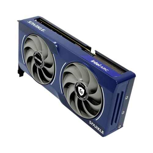 Sparkle Intel Arc B570 Guardian OC Grafikkarte, 10 GB GDDR6, Torn Cooling 2.0, Axiallüfter, Atemlicht, Metallrückplatte, SB570G-10GOC Bild 4