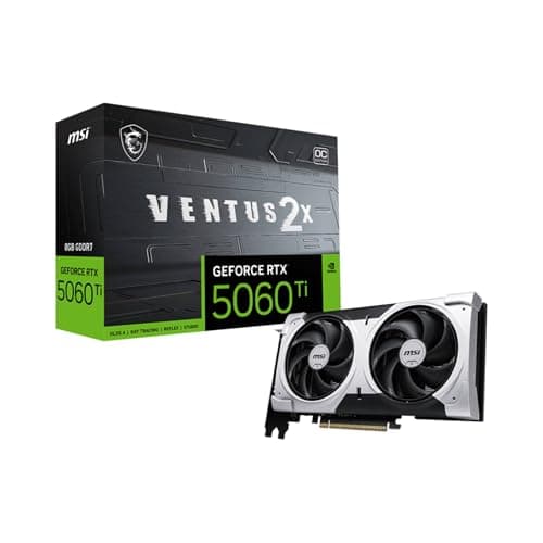 MSI SVGA MSI GeForce RTX 5060 Ti 8G Ventus 2X Plus nVidia PCIe5.0 8GDDR7 128bit 2587Mhz 1xHDMI 3xDP 7680x4320 2Slot (912-V536-050) Bild 2