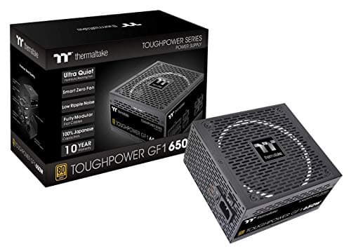 Thermaltake GF1 1000W | PC-ATX-Netzteil | 80-Plus-Gold | voll-modular | leiser 140 Lüfter | EU Zertifiziert | schwarz Bild 4