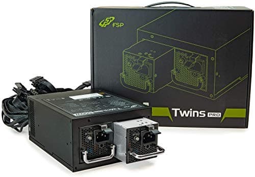 FSP FORTRON Server Netzteil Twins PRO 2X 500W FSP500-50RAB/ schwarz Bild 6