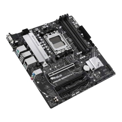 ASUS Prime B650M-A II-CSM Mainboard Sockel AMD AM5 (Ryzen 7000, mATX, DDR5, PCIe 5.0, 2.5GB Ethernet, DisplayPort, HDMI, VGA, USB 3.2, BIOS Flashback, Aura Sync) Bild 6