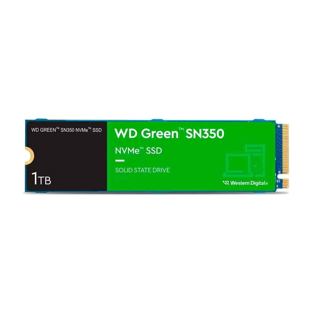 WESTERN DIGITAL M.2 WD SN350 1TB WDS100T2G0C Green PCIE NVME SSD Bild 3