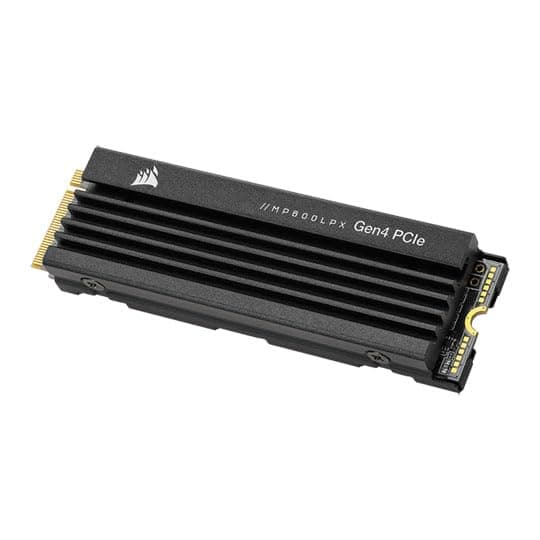 Corsair MP600 PRO LPX 8TB M.2 NVMe PCIe x4 Gen4 SSD - Optimiert Für PS5 (bis zu 7.000 MB/s Sequenzielle Lese- Und 6.100 MB/s Sequenzielle Schreibgeschwindigkeiten,Kompakter Formfaktor) Schwarz 8TB Schwarz Bild 7