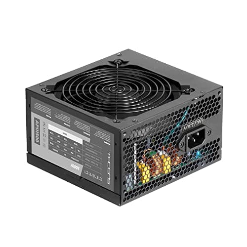 Tacens Anima APIII500, Netzteil PC ATX 500W, SMD Technologie 85% Bronze 12V, Ultra-leiser 12cm Lüfter