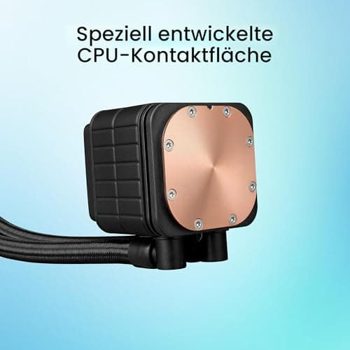 ASUS Prime LC 360 ARGB All-in-One-Flüssig-CPU-Wasserkühlung (drei ARGB Lüfter, anpassbarer Infinity-Spiegel, 400 mm Schläuche, CPU-Sockel Intel LGA 1851, 1700, 1200, 115X, AMD AM5, AM5) Bild 6