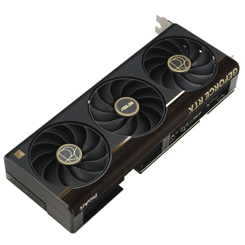 ASUS ProArt GeForce RTX 5080 16GB OC Edition GDDR7 Content Creation Grafikkarte (NVIDIA Blackwell, DLSS 4, Gaming, 2,5-Slot, PCIe 5.0, 1x USB-C, 1x HDMI 2.1b, 2x DisplayPort 2.1b, PROART-RTX5080-O16G) Bild 5