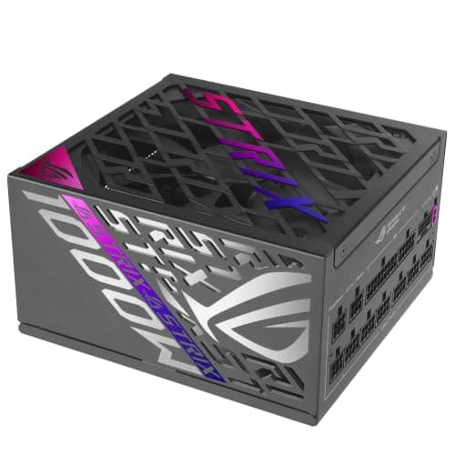 ASUS ROG Strix 1000W Platinum Equalizer ATX Gaming Netzteil (ROG Equalizer 12V-2x6 PCIe Stromkabel, GaN-MOSFET, OLED Display, 80 Plus & Cybenetics Zertifizierung, ATX 3.1, PCIE 5.1, Schwarz) Bild 4